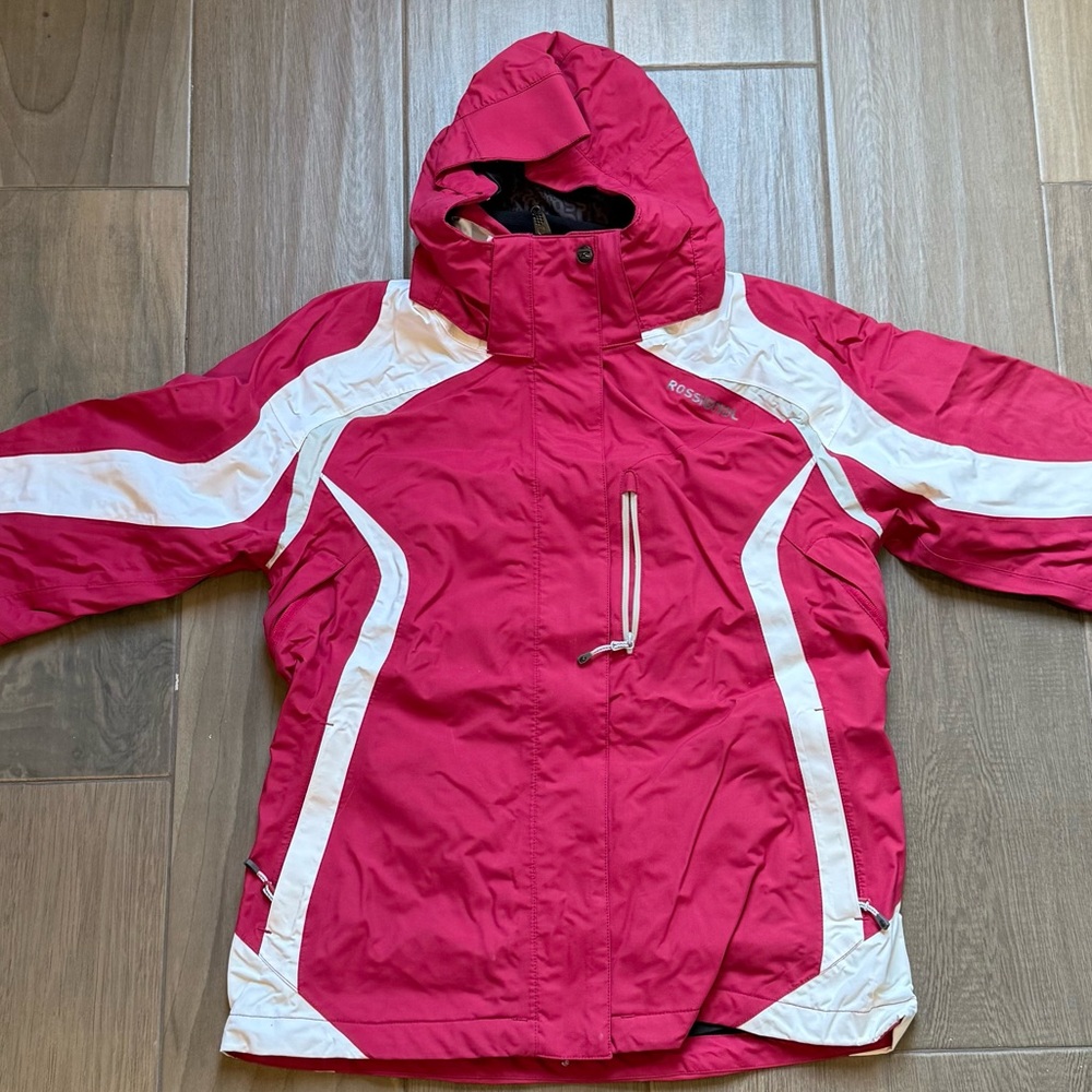 Rossignol cherry red medium ski snow jacket